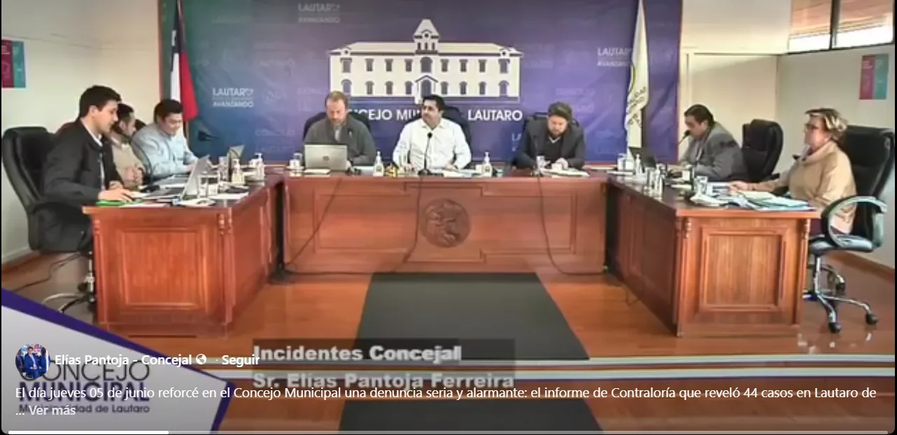 Concejal Elías Pantoja cuestiona millonario gasto en horas extras y honorarios en municipio de Lautaro