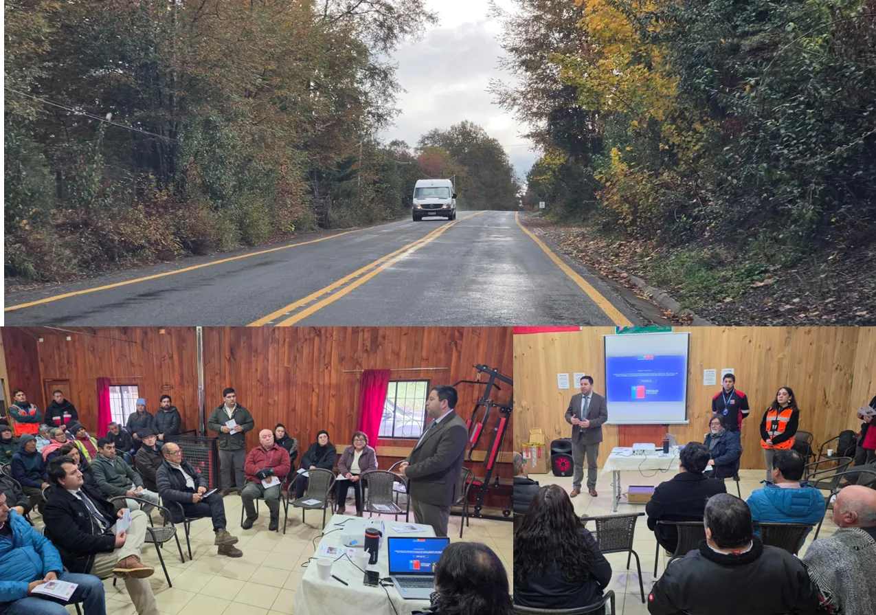 MOP finaliza obras de pavimentación del camino Cudico – Pino Huacho en la comuna de Villarrica