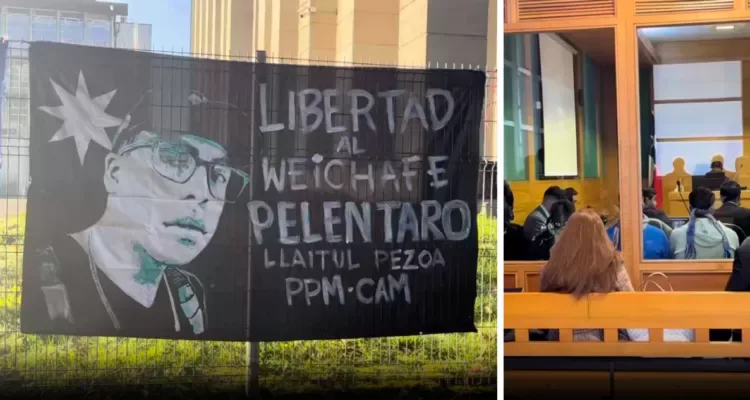 Comienza juicio contra Pelentaro Llaitul y otros cuatro acusados por atentados incendiarios en Lautaro