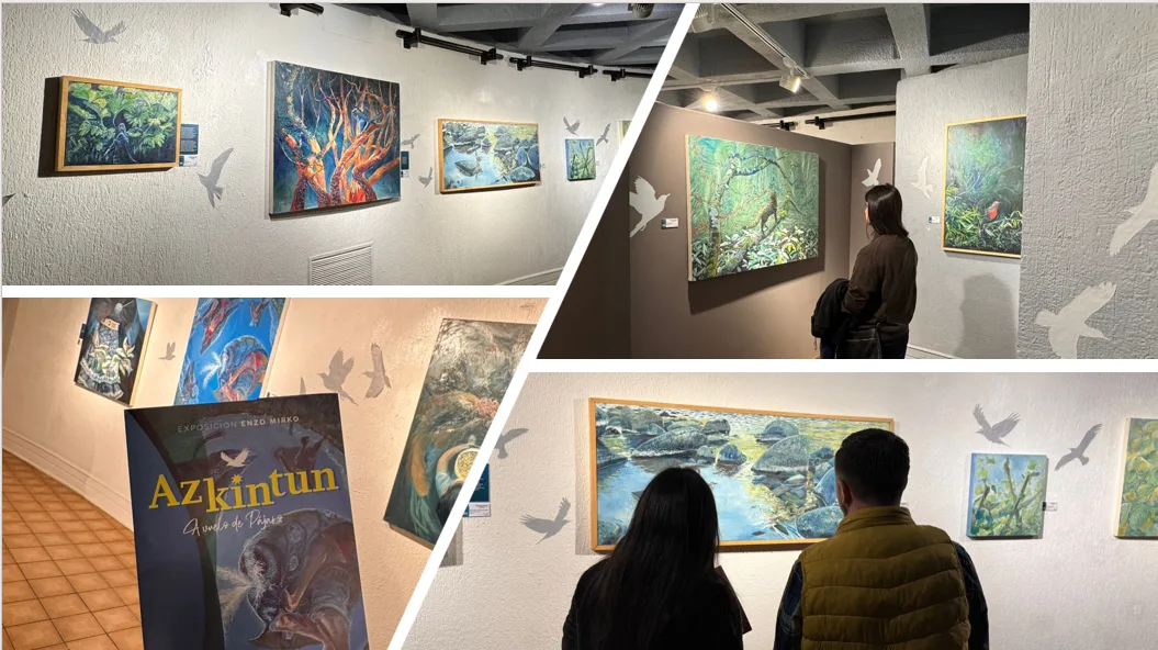 Exposición Azkintun A vuelo de pájaro invita a redescubrir la naturaleza y cultura mapuche en Temuco