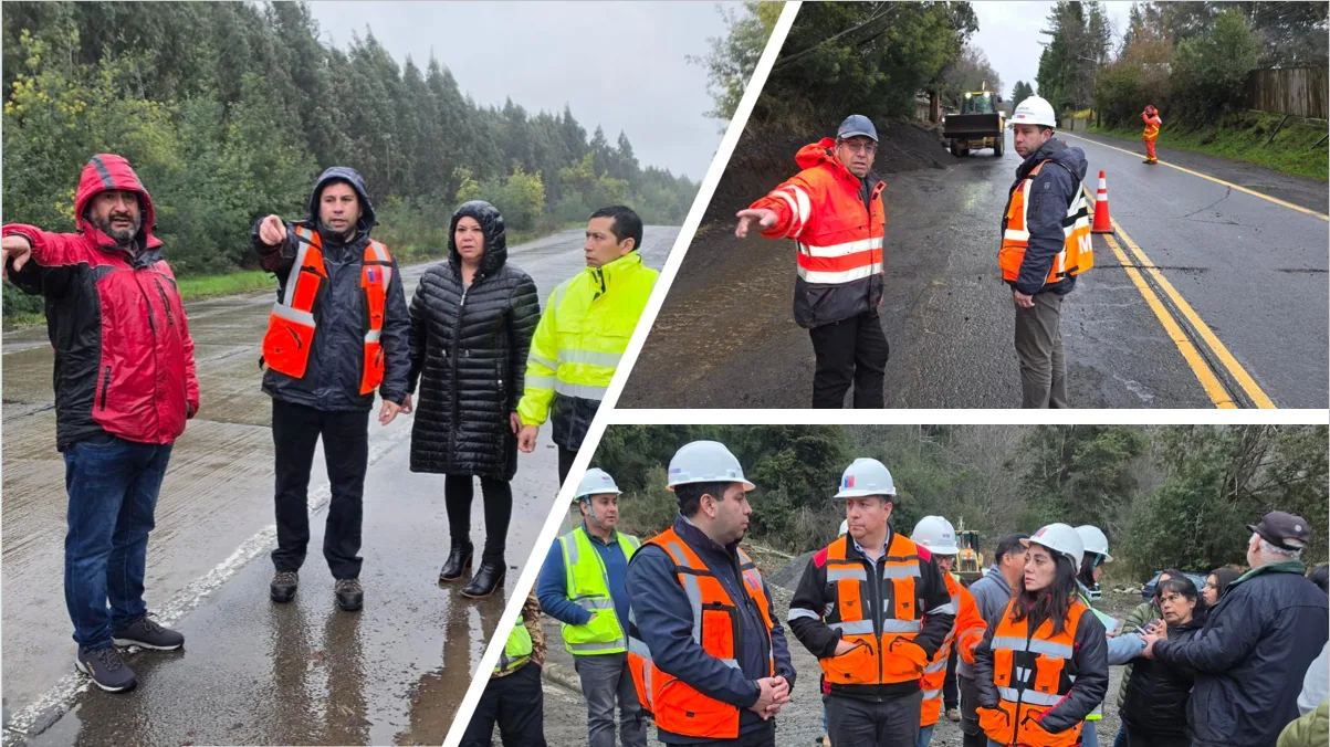 MOP Araucanía activa plan de emergencia ante frente de lluvias que afectará la región