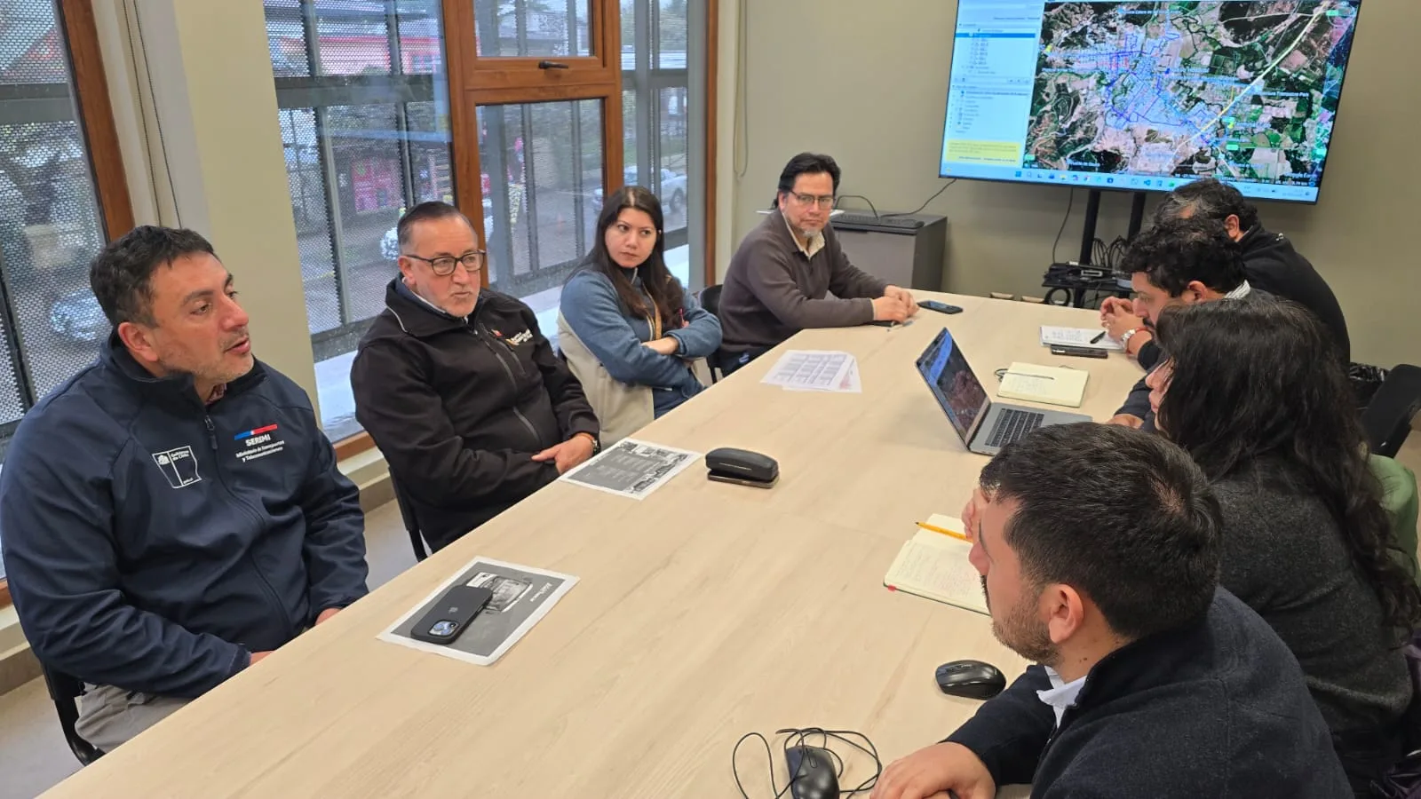 Angol avanza en proyecto para recuperar el transporte público urbano con 31 buses eléctricos