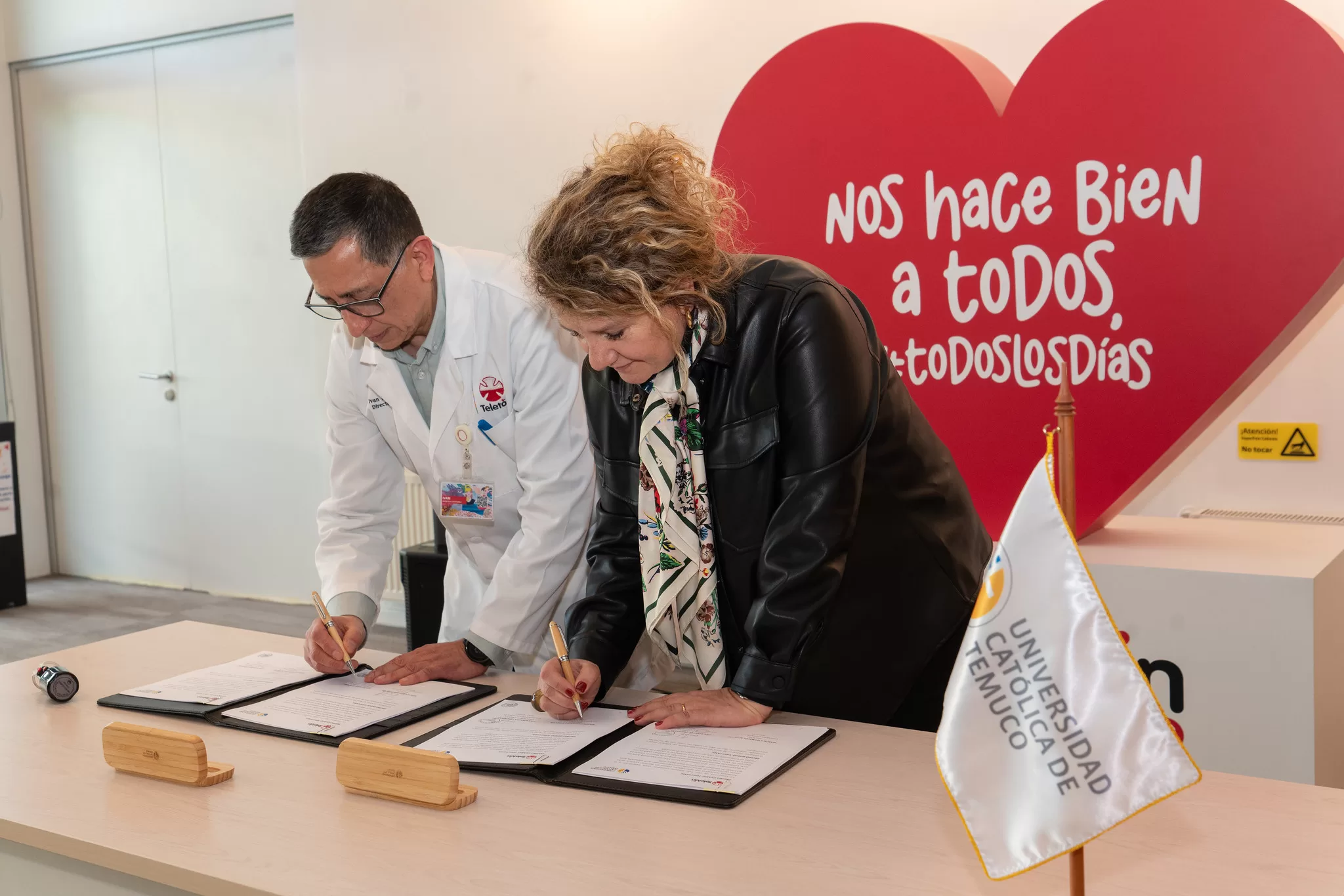UCT y Teletón Temuco sellan alianza para potenciar la inclusión en La Araucanía