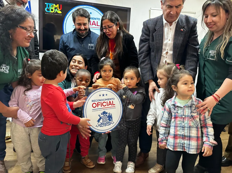 Gobierno destaca avances en Educación Parvularia y entrega Reconocimiento Oficial a Jardines Infantiles Piamonte y Javiera Carrera en Temuco