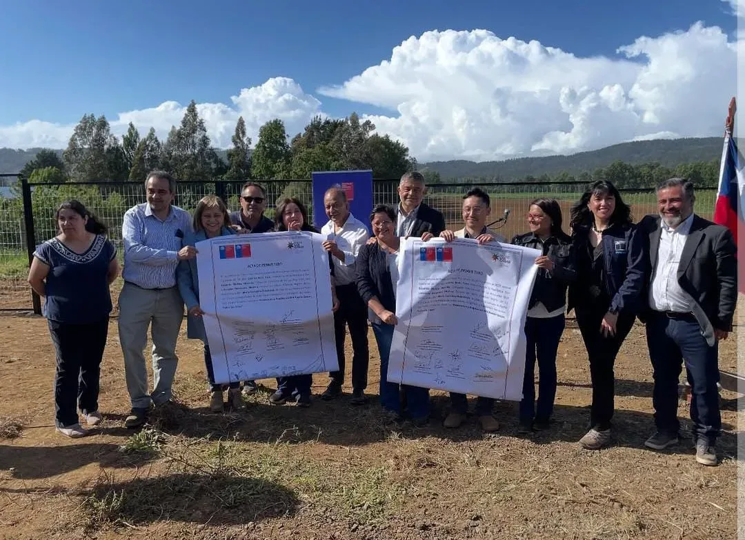 Jaime Quintana fue parte fundamental de la primera tubería del APR Tromen-Quepe en Padre Las Casas que beneficiará a 600 familias y 2300 personas