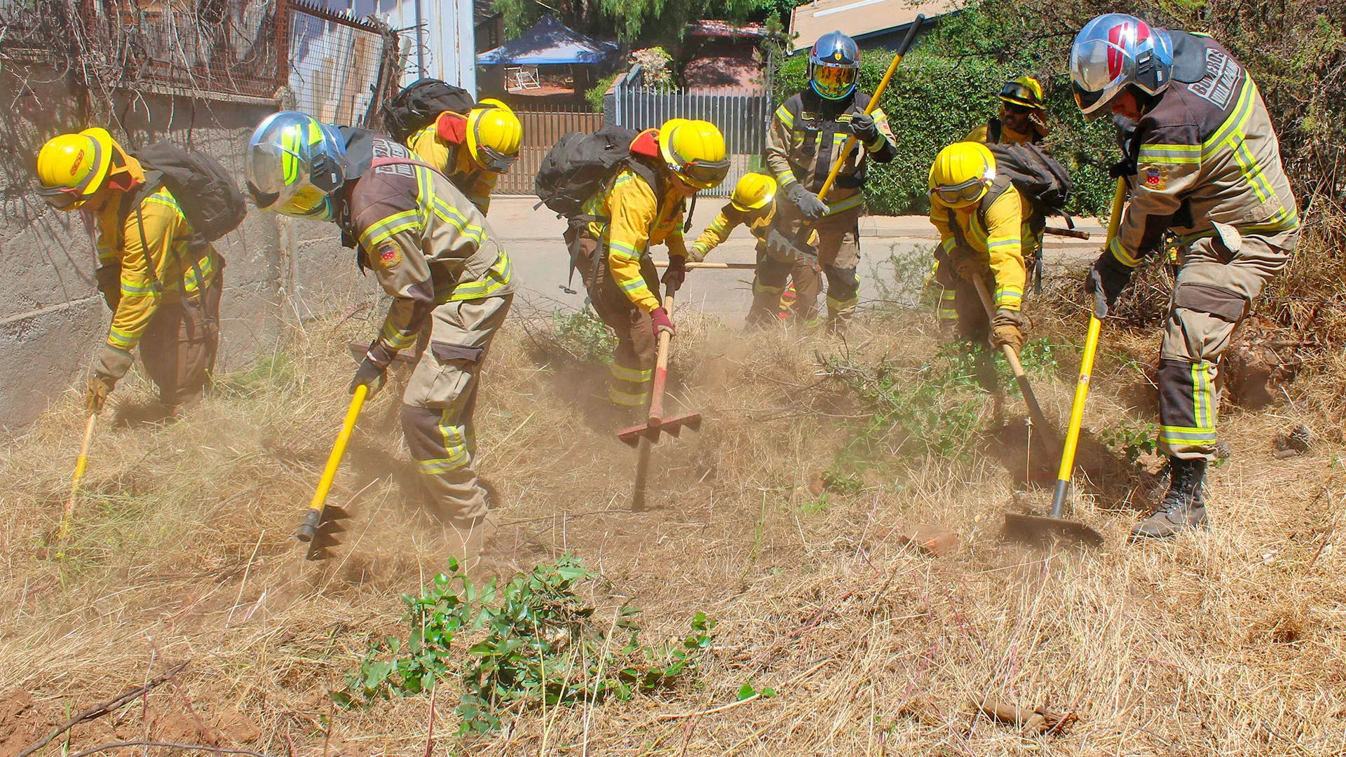 Un 85% de avance presenta construcción de cortafuegos en la región de La Araucanía