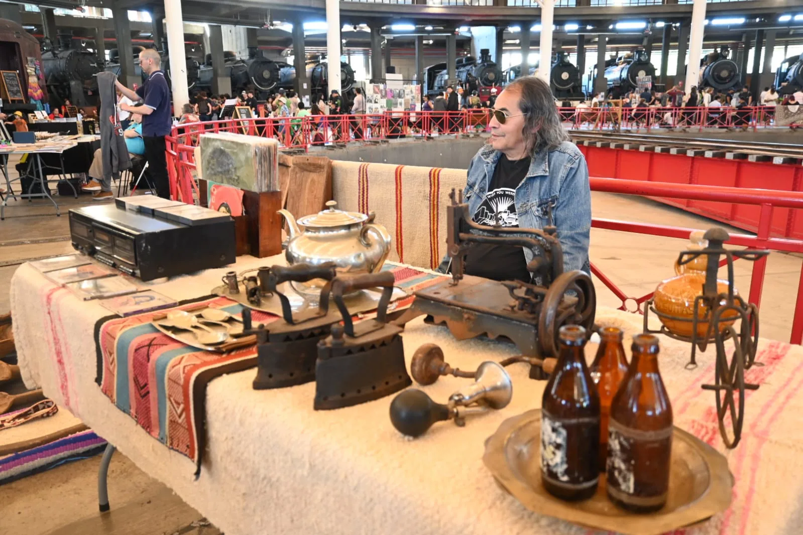 Temuco recibe la segunda edición de la Fiesta del Coleccionista en el Museo Nacional Ferroviario Pablo Neruda