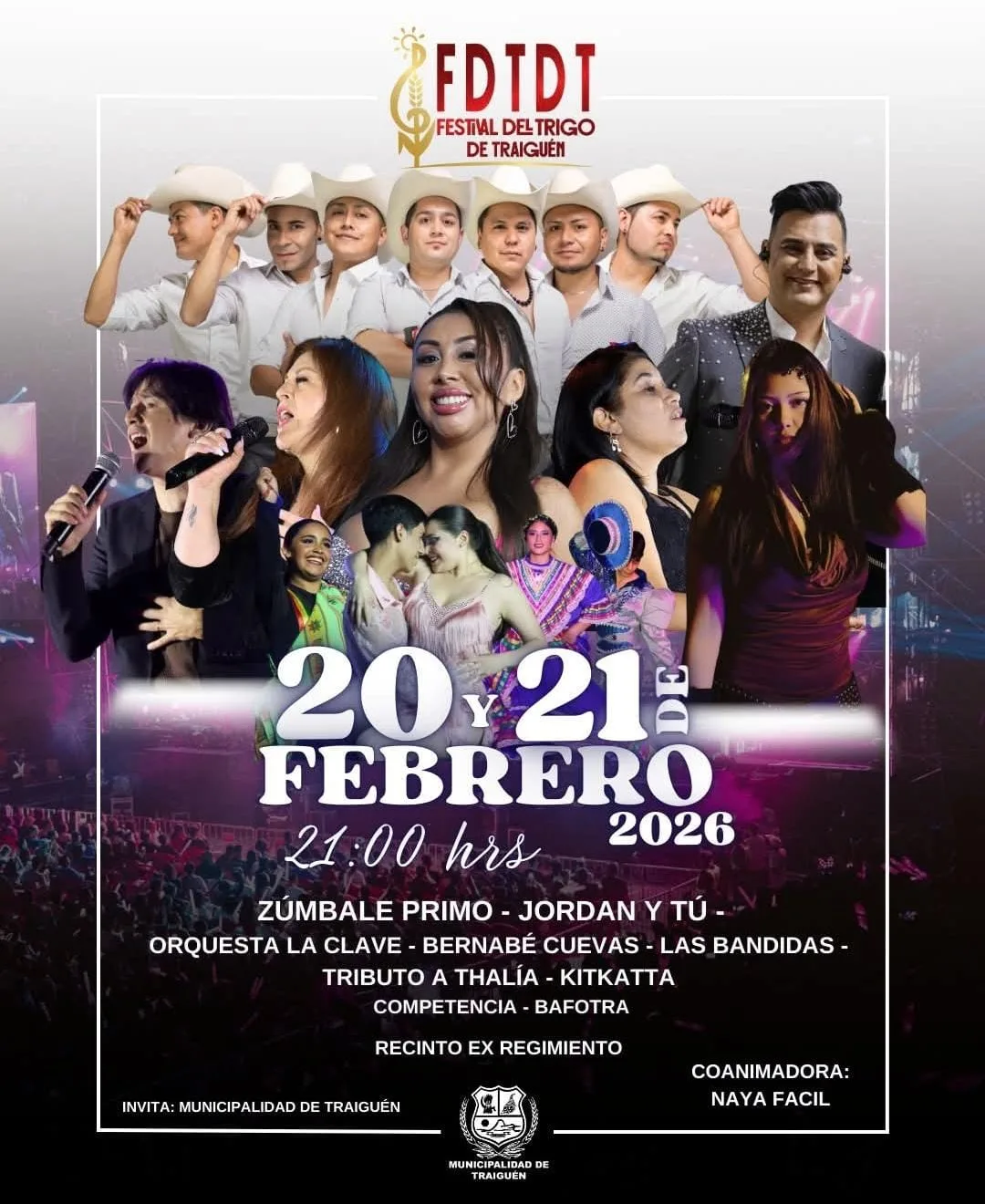 Traiguén afina los últimos detalles para la 35° versión del Festival del Trigo: identidad, música y tradición en el corazón de Malleco