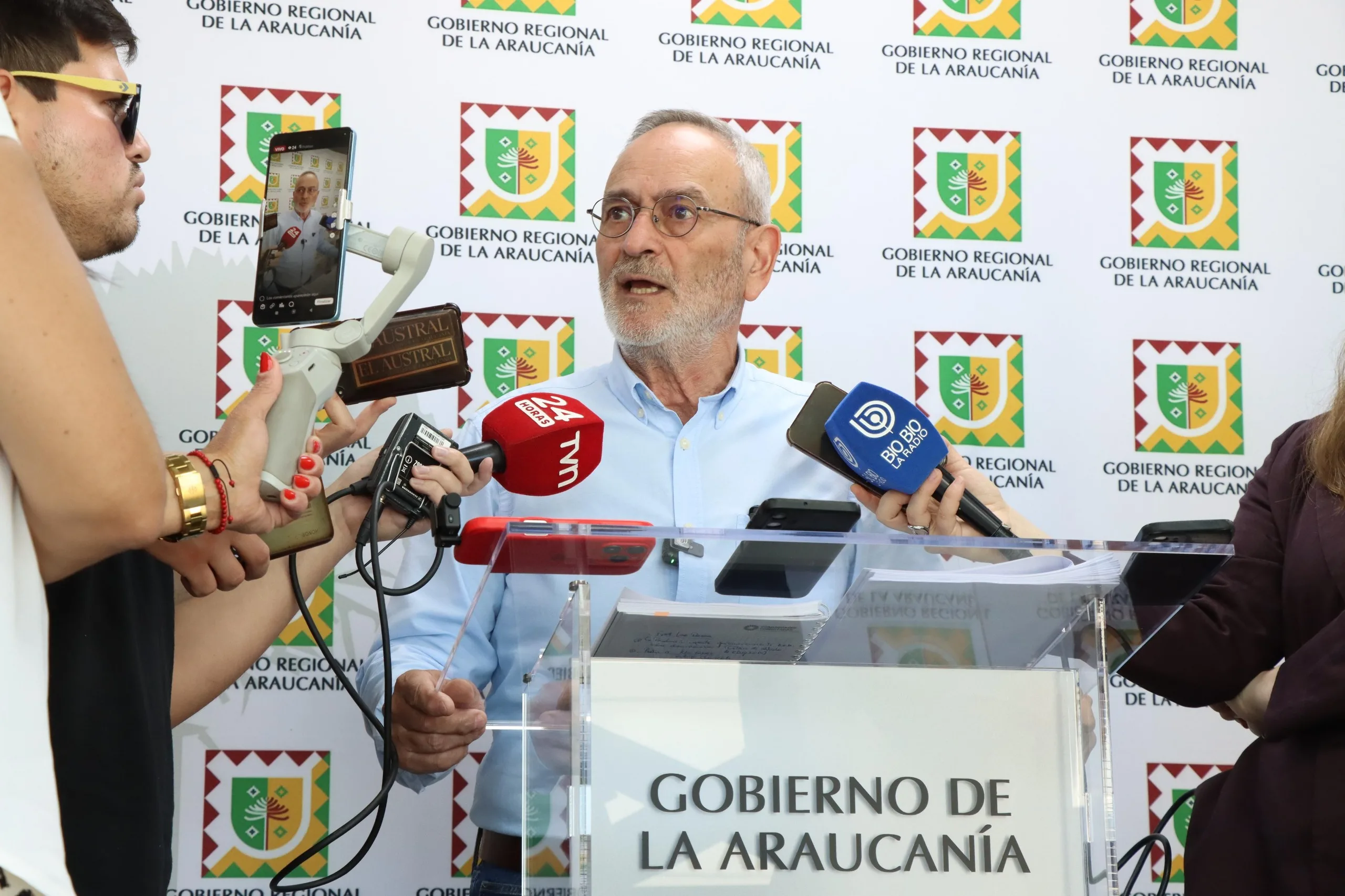 Gobernador Saffirio reafirma voluntad de aportar al financiamiento del proyecto de reconstrucción del Mercado Municipal de Temuco