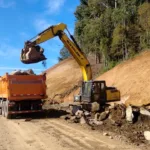 MOP trabaja a toda máquina en obras de emergencia en ruta S-70 que une Pitrufquén y Toltén