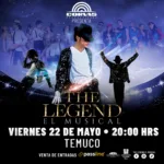 Tras su éxito en Santiago, THE LEGEND llega a Temuco con su musical de Michael Jackson