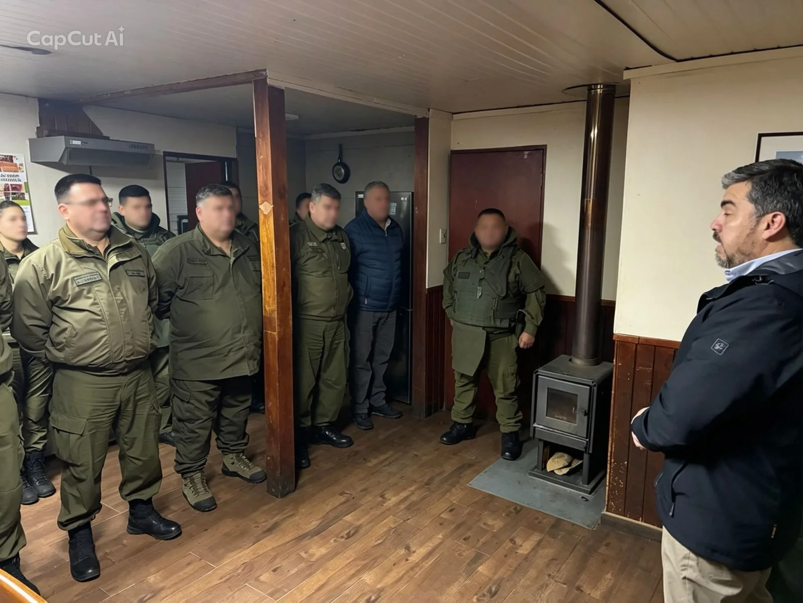 Seremi de Seguridad acompaña en terreno a Carabineros de Ercilla luego de ser atacados a balazos en su cuartel