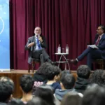 Gobernador Regional René Saffirio inaugura ciclo de charlas sobre liderazgo junto a estudiantes del Colegio De La Salle