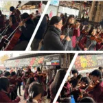 Municipio de Temuco sorprende en Feria Pinto con flashmob de orquesta juvenil nerudiana para recuperar espacios públicos
