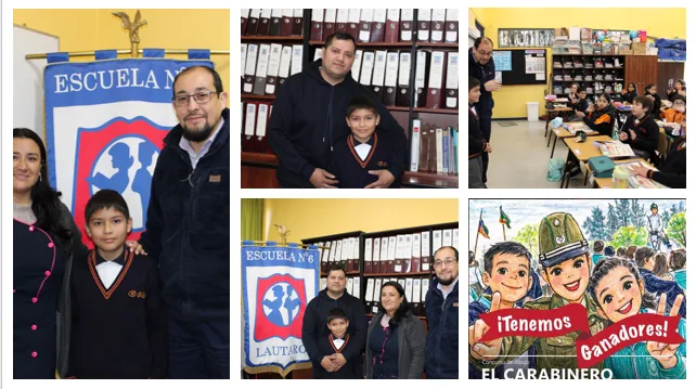 Estudiante de Lautaro obtuvo tercer lugar nacional en concurso de dibujo de Carabineros de Chile