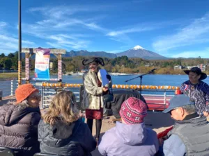 El Vapor “Chucao” volvió a navegar para reflotar la historia de Pucón