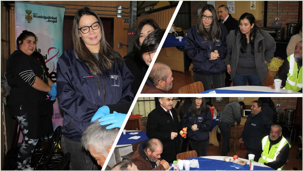 Gobierno fortalece la red de protección social en Angol con operativo integral para personas en situación de calle