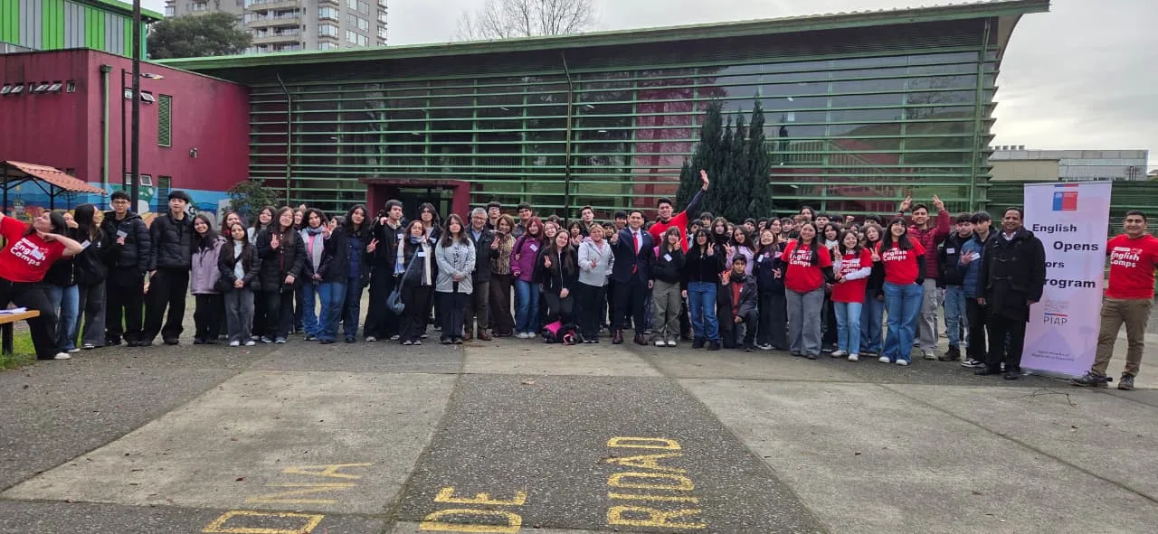 Casi 200 estudiantes de La Araucanía participan en los English Winter Camps 2026 en Temuco