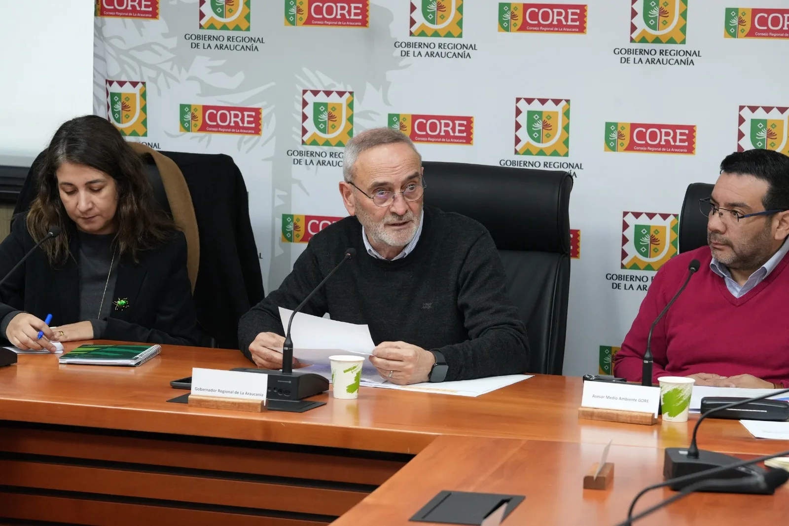 Gobernador René Saffirio impulsa histórica inversión de más de $25 mil millones para enfrentar el cambio climático en La Araucanía