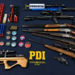 PDI incauta nueve armas y casi 300 municiones en Los Sauces: detenido era investigado por violencia intrafamiliar