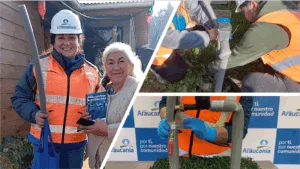 Aguas Araucanía refuerza campaña para proteger medidores ante temperaturas bajo cero