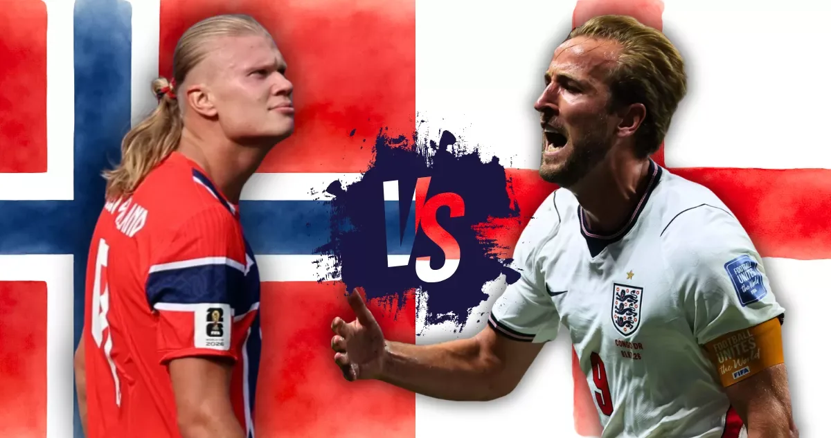 No va por TV abierta: Noruega vs Inglaterra en cuartos de final del Mundial 2026 ¿A qué hora juegan y dónde verlo en vivo?