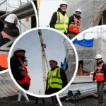 Gobernador René Saffirio inspecciona obras del nuevo CESFAM Huequén en Angol: proyecto alcanza un 26% de avance