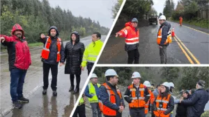 MOP Araucanía activa plan de emergencia ante frente de lluvias que afectará la región
