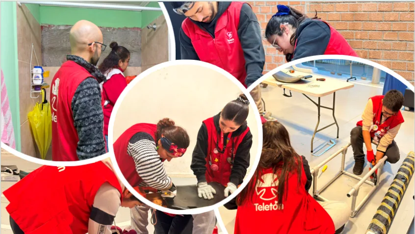 Voluntarios de Teletón mejorarán la accesibilidad de 20 viviendas en La Araucanía