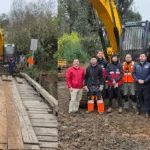 MOP restablece el tránsito en puente Tricauco tras obras de emergencia en Ercilla