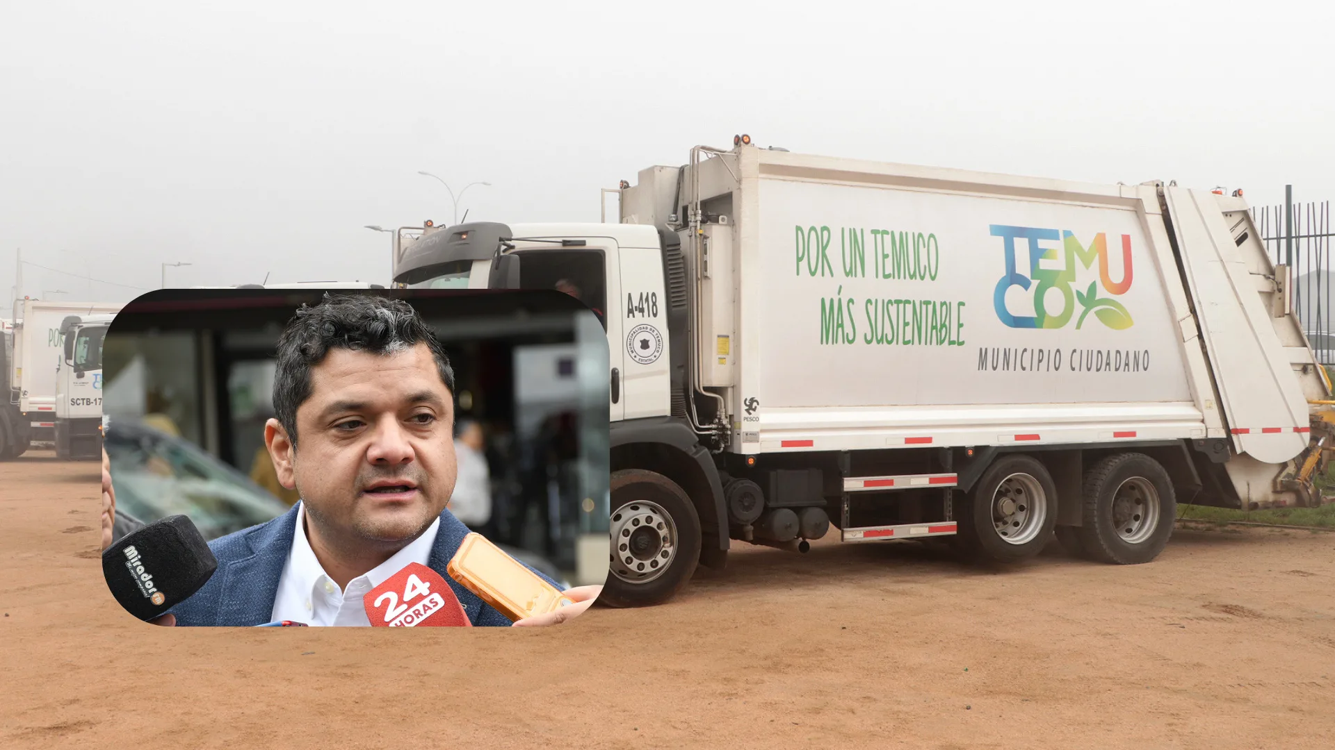 Temuco activa plan de mitigación tras conflicto entre privados y trabajadores por recolección de basura