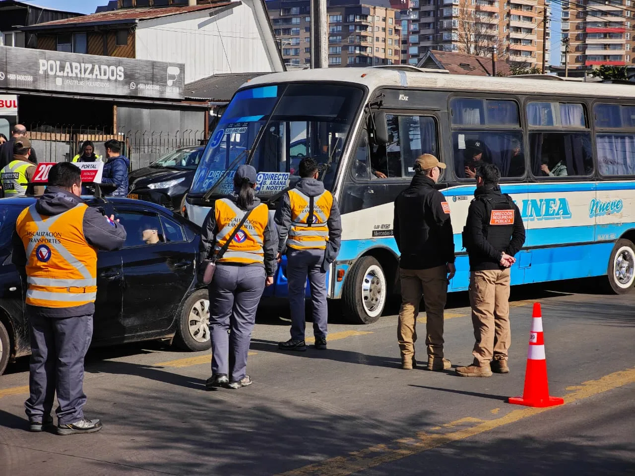 Temuco intensifica controles al transporte público tras denuncias por consumo de drogas y conducción imprudente