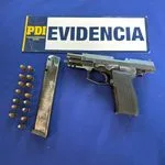 PDI Victoria detiene a sujeto por tenencia de arma de fuego y munición