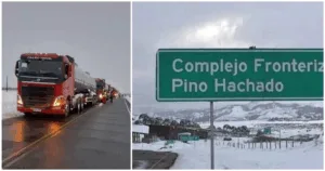 Cierre de Pino Hachado agrava congestión: cerca de 200 camiones permanecen varados en Liucura