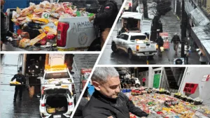 Cámaras municipales de Temuco detectan comercialización ilegal de 1,5 toneladas de mercadería asiática