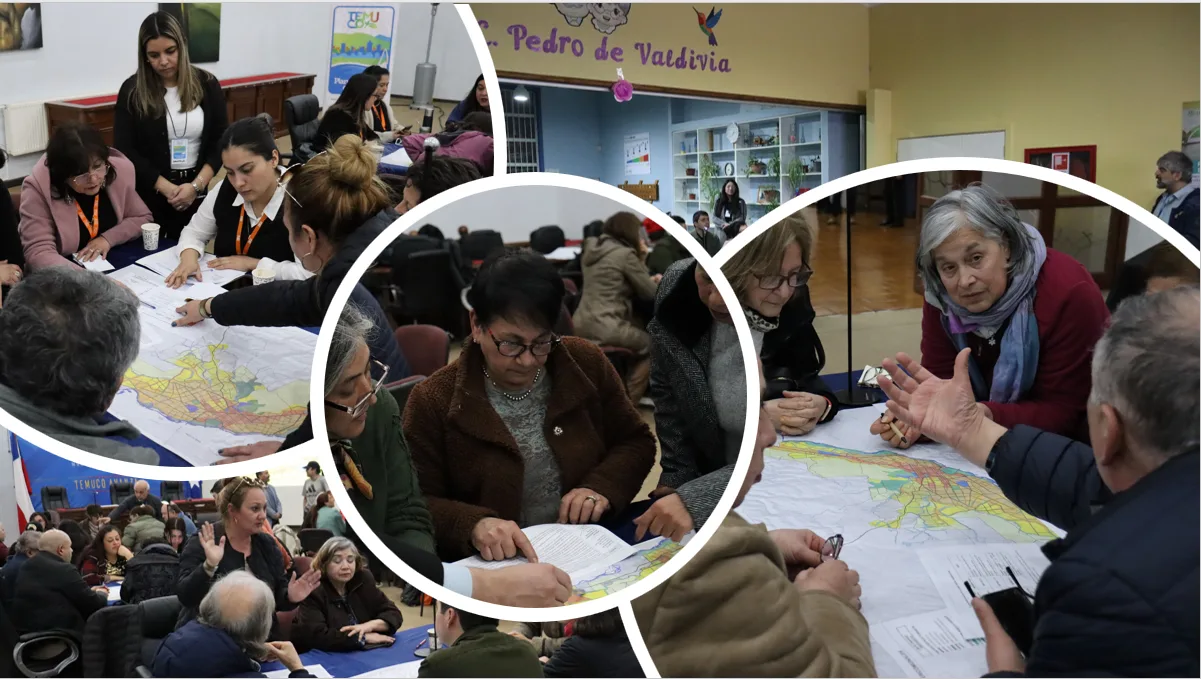 Vecinos de cuatro macrosectores aportaron nuevas ideas para el Plan Regulador de Temuco