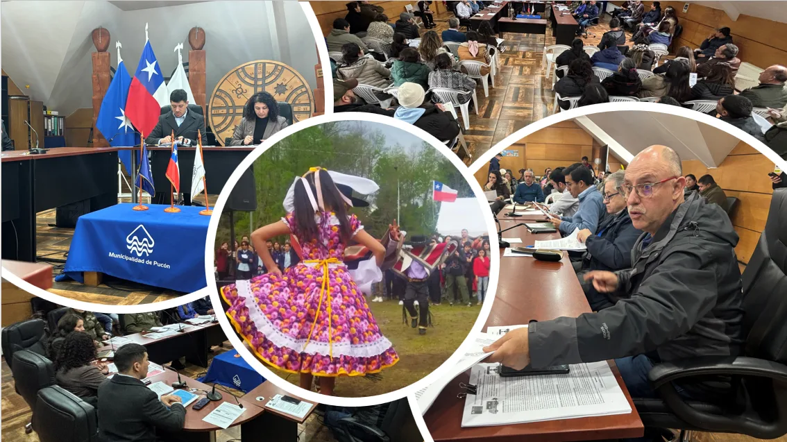 Pucón coordina con emprendedores las actividades para Fiestas Patrias 2026