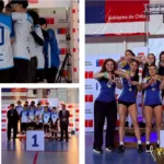 ¡Victoria va por el título nacional! Colegio Santa Cruz representará a La Araucanía en voleibol.