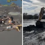 Detienen a hombre por extracción ilegal de áridos en el río Imperial en Carahue