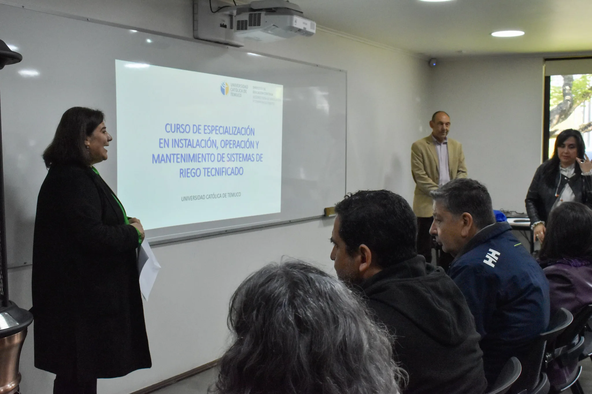 25 estudiantes de Liceo Técnico inician curso de especialización en riego tecnificado en La Araucanía