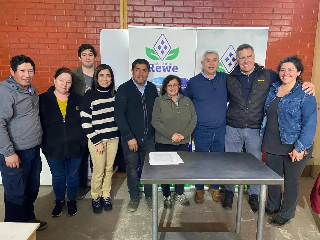 Cooperativa Rewe de Cholchol y Vitafoods sellan alianza para potenciar berries congelados