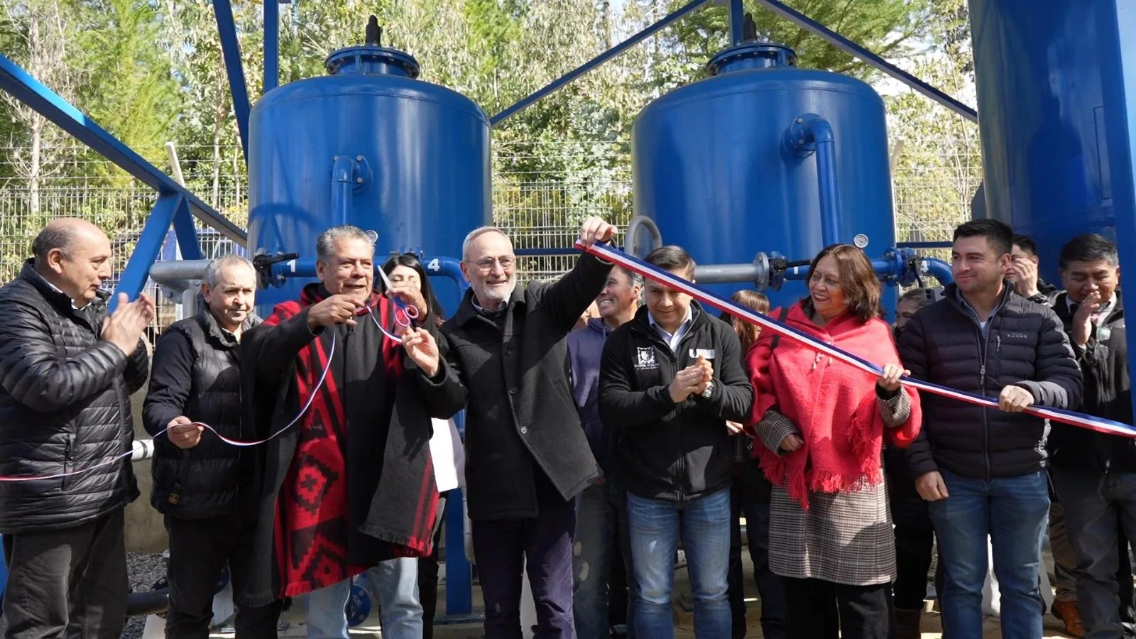 175 familias de Saavedra contarán con agua potable tras inauguración de APR financiado por el Gore de La Araucanía