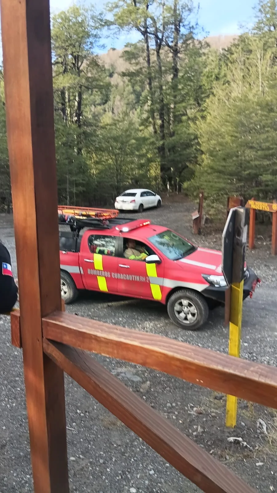Accidente en Parque Conguillío deja a visitante lesionada y activa operativo de emergencia en Laguna Captrén