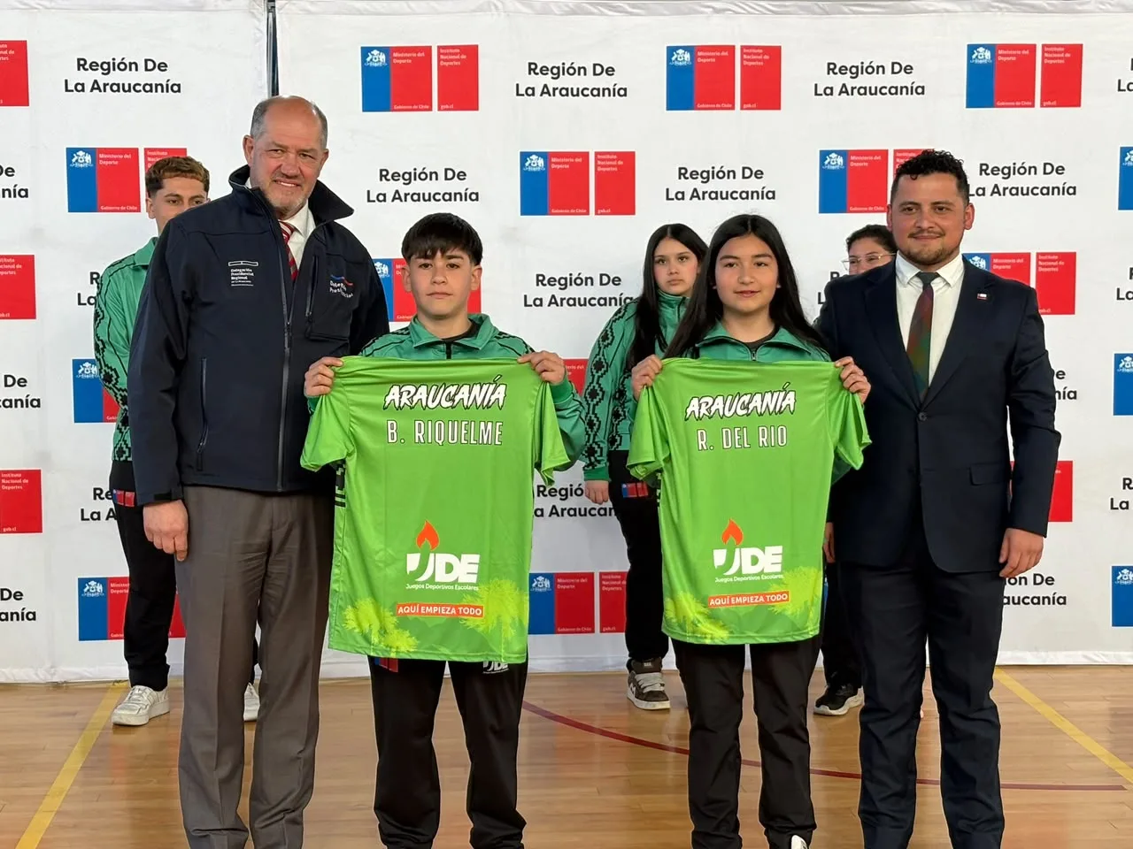 250 estudiantes de La Araucanía representarán a la región en los Juegos Deportivos Escolares 2026