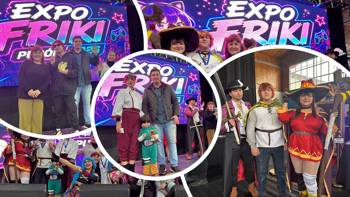 Expo Friki 2026 reunió a familias y fanáticos y cerró el Mes de la Niñez en Pucón