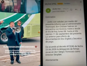 Cuestionan participación de administrador municipal de Lautaro en actividad pública mientras se encontraba con licencia médica