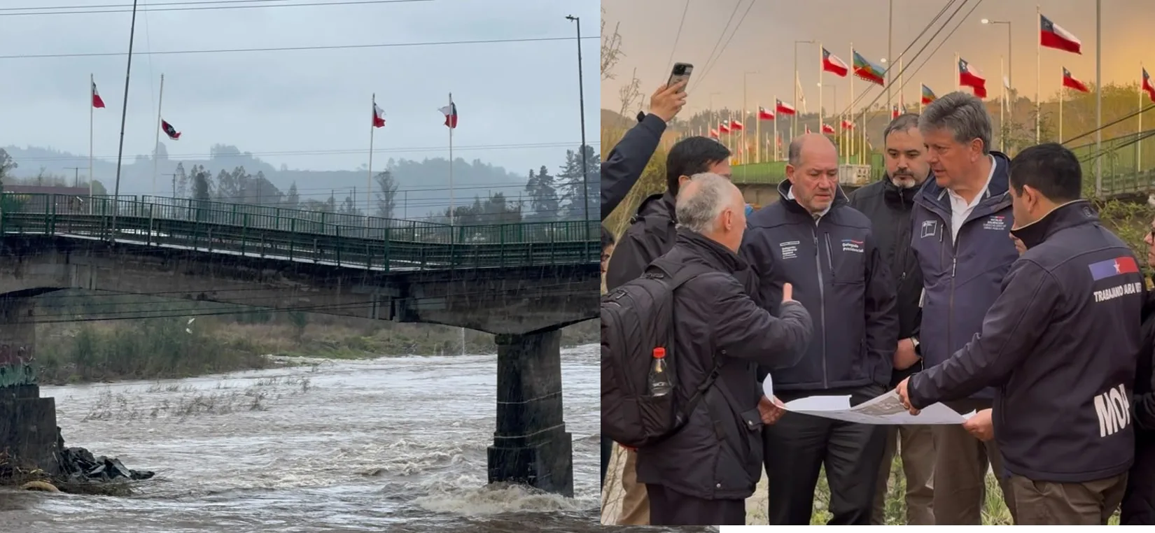 MOP anticipa demolición y nuevo puente para reemplazar al Jorge Alessandri de Lautaro
