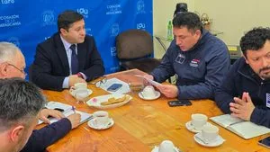 Lautaro prepara medidas de emergencia tras colapso del Puente Viejo: evalúan semáforos y transporte para peatones