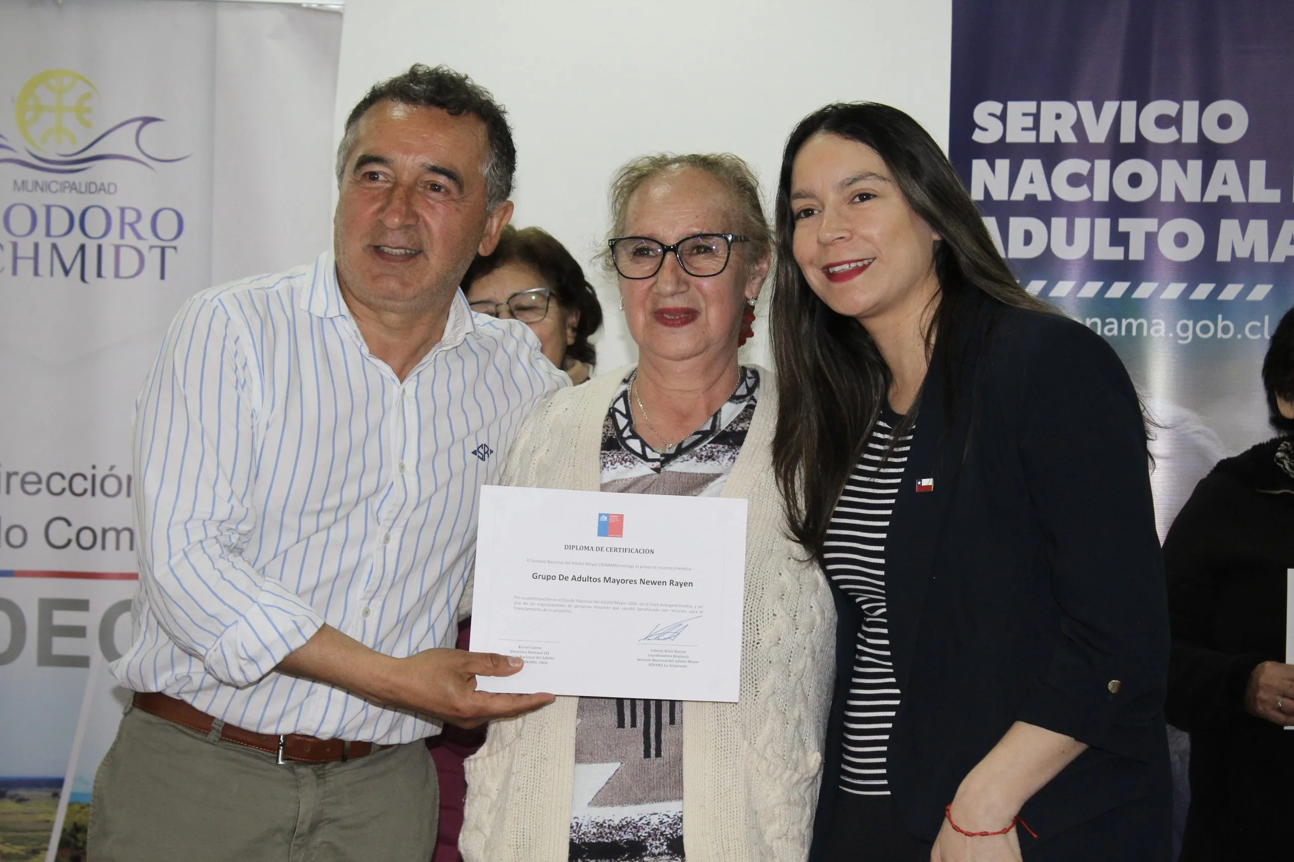Teodoro Schmidt: 31 organizaciones de personas mayores reciben cerca de $19 millones