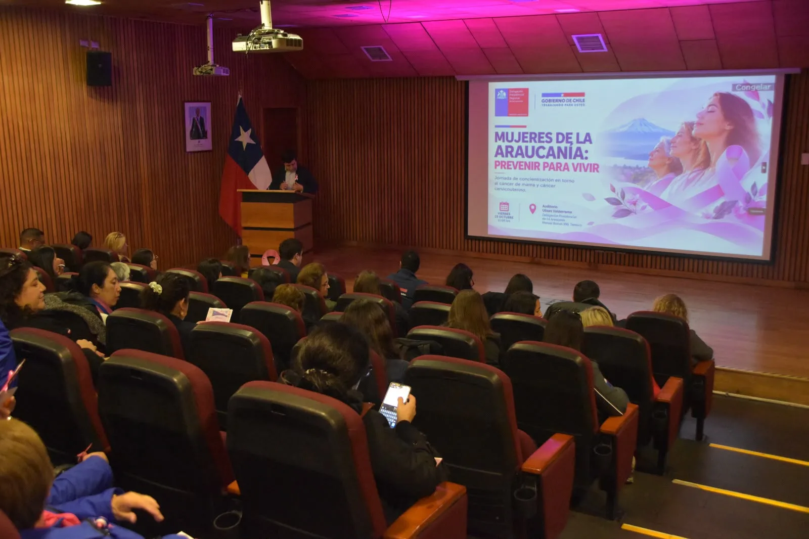 Delegación Presidencial Regional impulsa acciones de prevención del cáncer de mama y cervicouterino